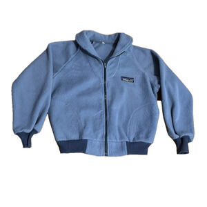 Patagonia girls/ boys Vintage 80/Y2K Full Zip Fleece Bomber style Jacket